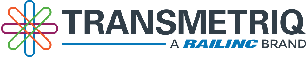 TransmetriQ - A Railinc Brand Logo