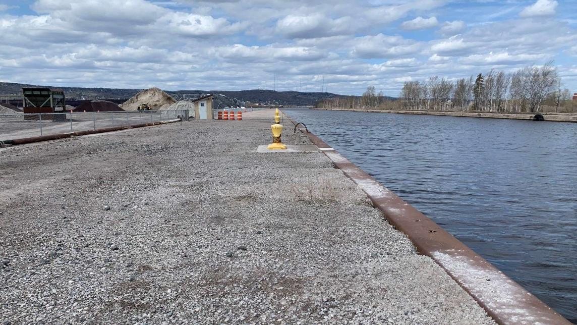 Hallett Dock 8 site