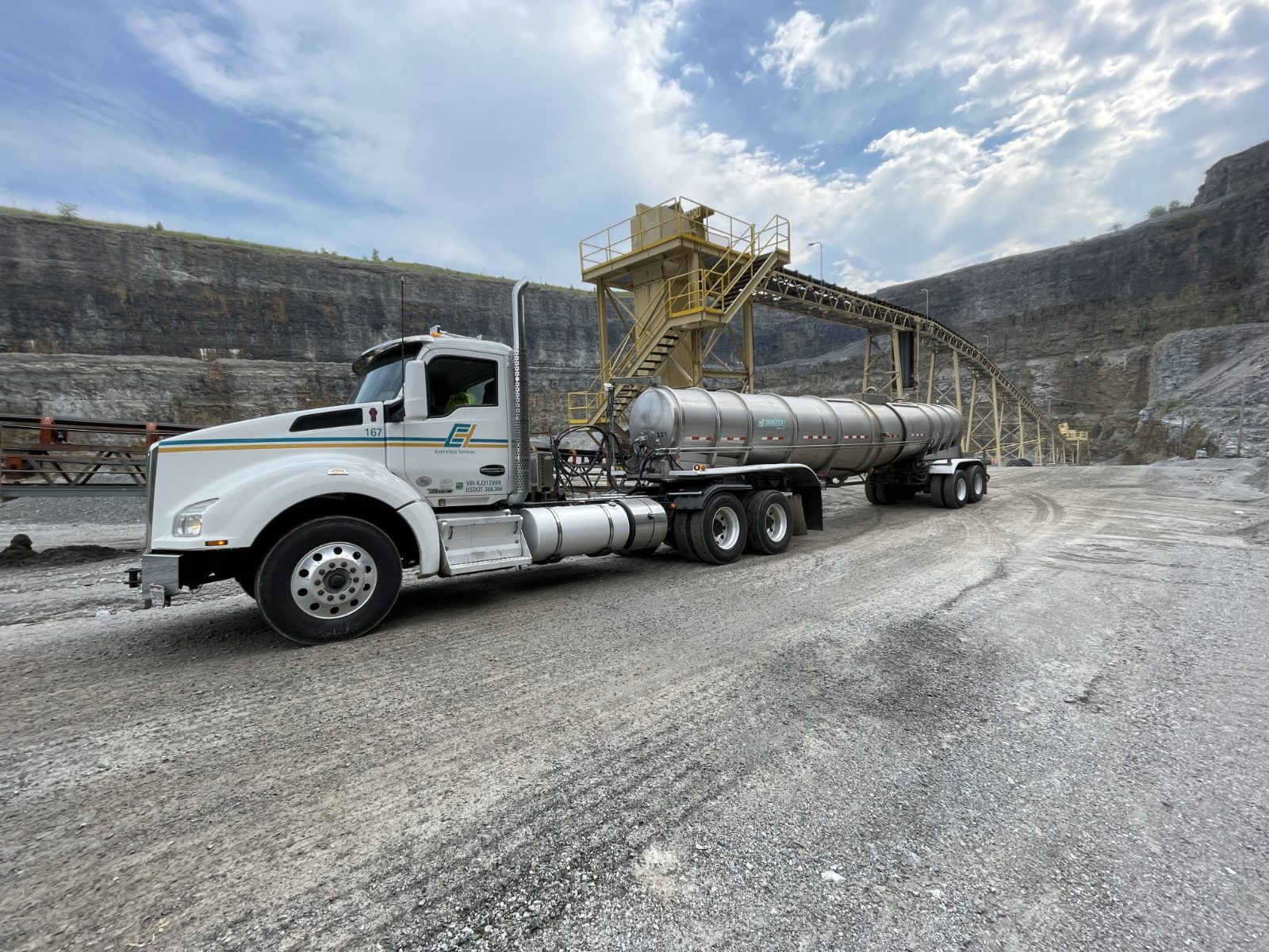 EnviroTech Services tanker truck