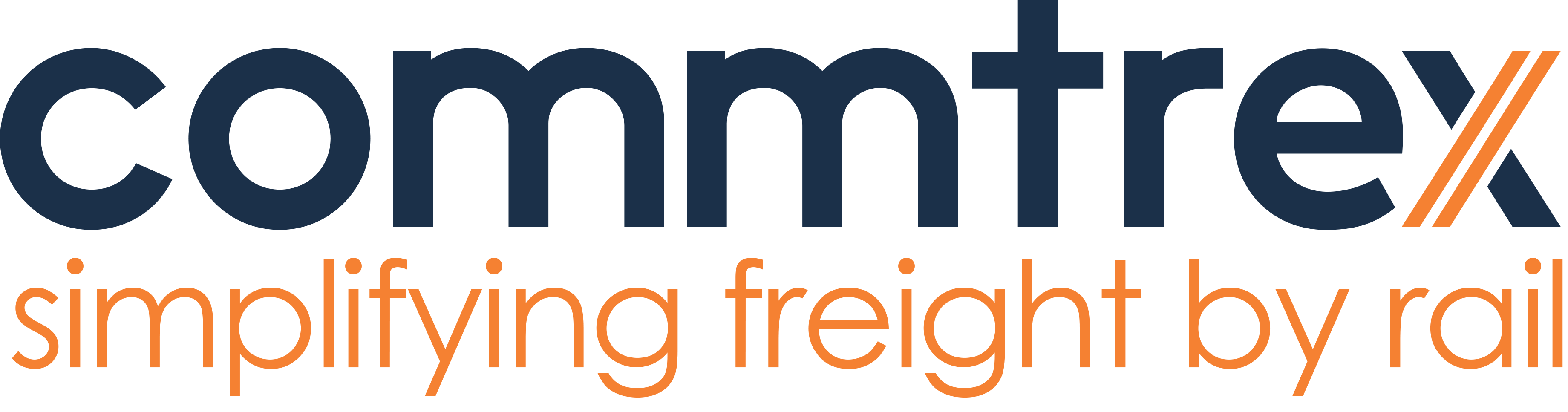 COMMTREX LOGO Withtagline Simplifying Freight By Rail