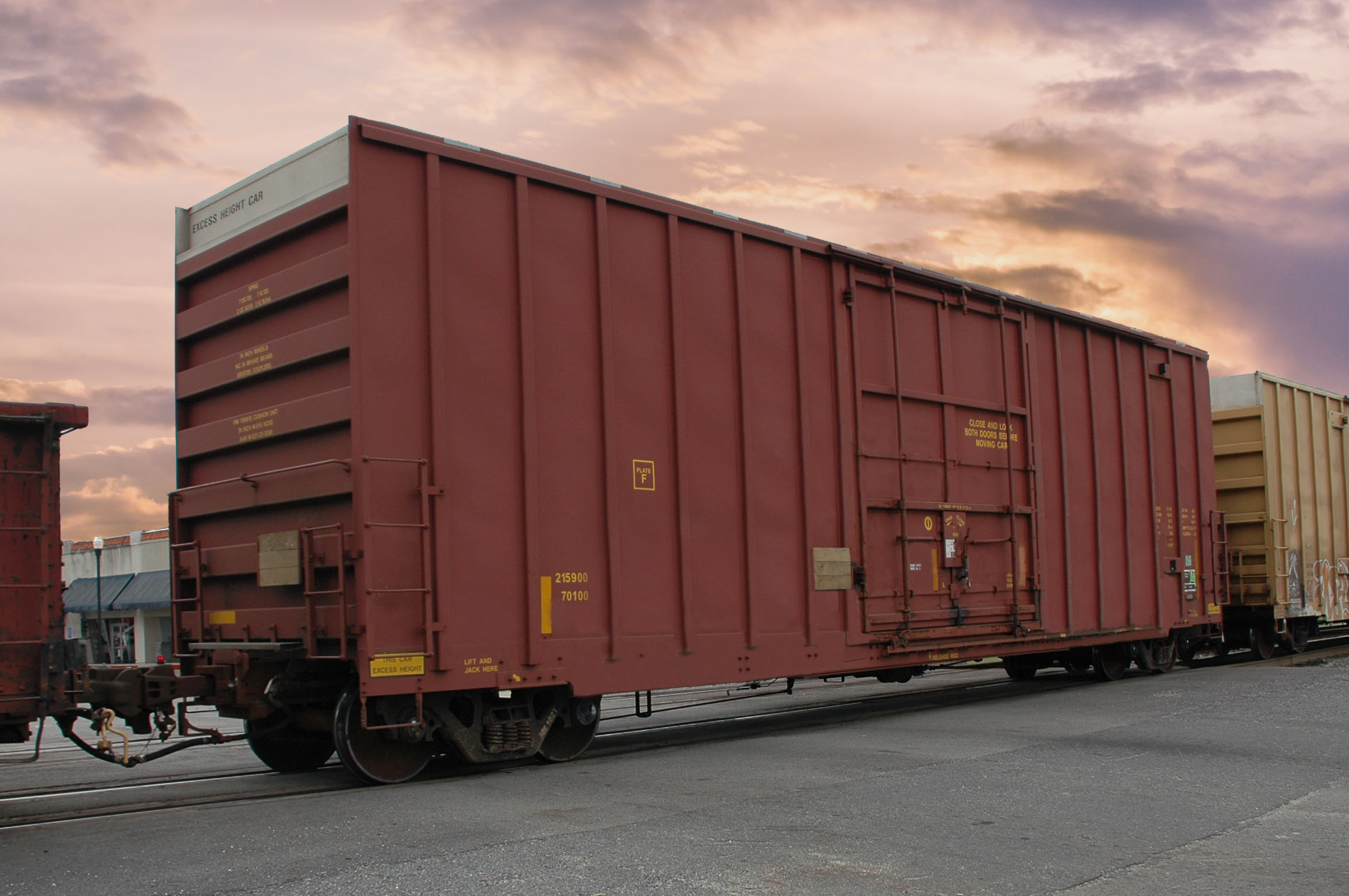 freight train car types